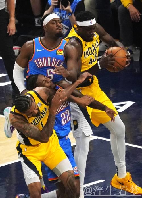 6月6日总决赛：步行者迎战雷霆 亚历山大精彩表现